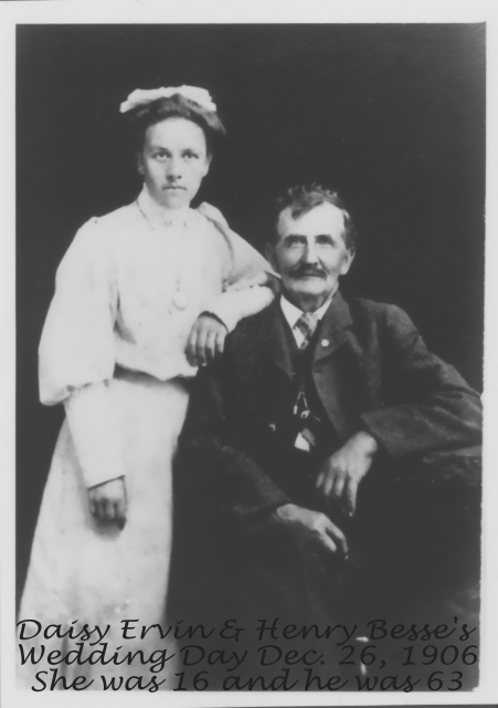 Daisy (Ervin) and Henry Besse